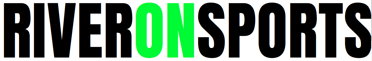 River On Sports logo with bold text